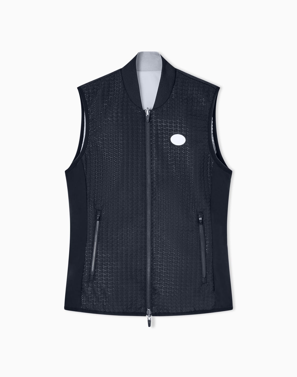 lightly-padded-golf-pro-vest-in-technical-ventus7-fabric-ネイビブル--ea7