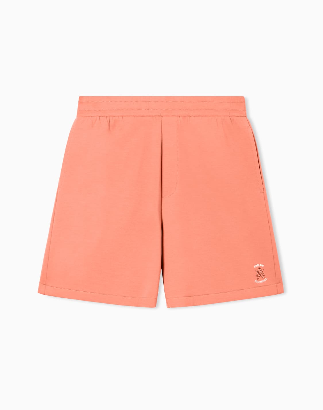 bermuda-shorts-in-cotton-orange--armani-exchange