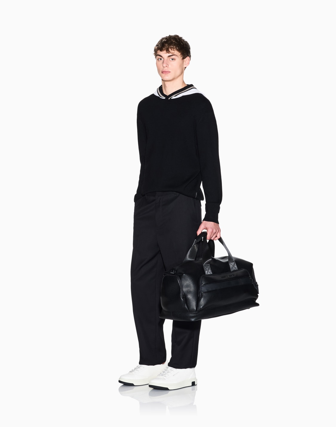 jumpers-black--armani-exchange