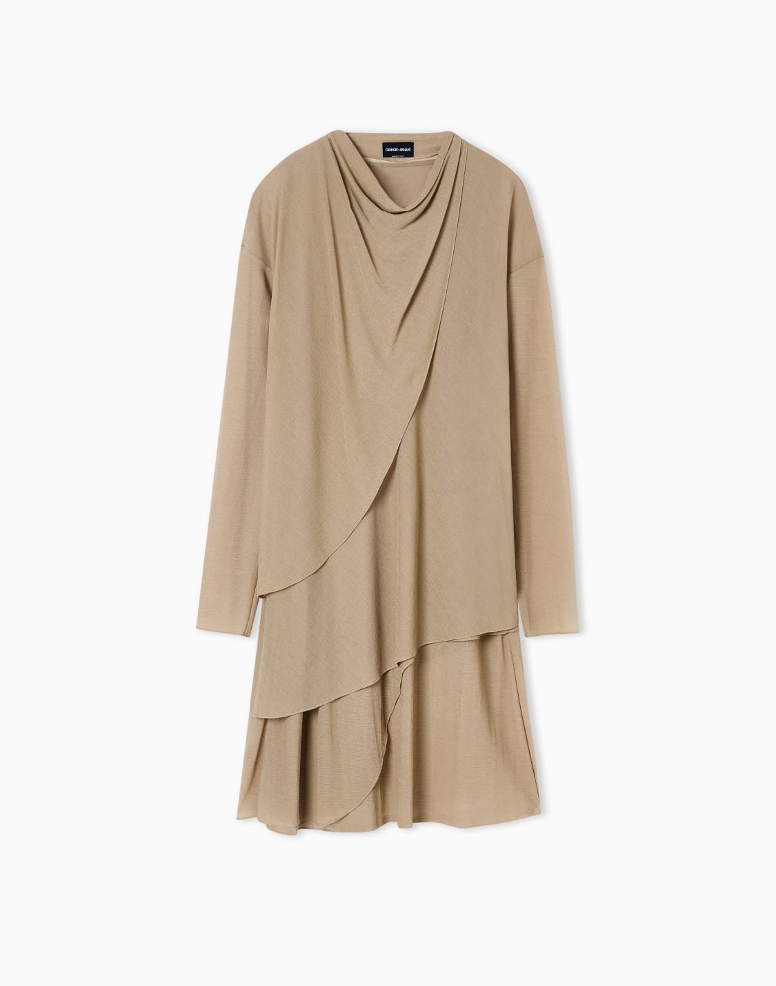 midikleid-aus-jersey-mit-drapiertem-effekt-beige--giorgio-armani