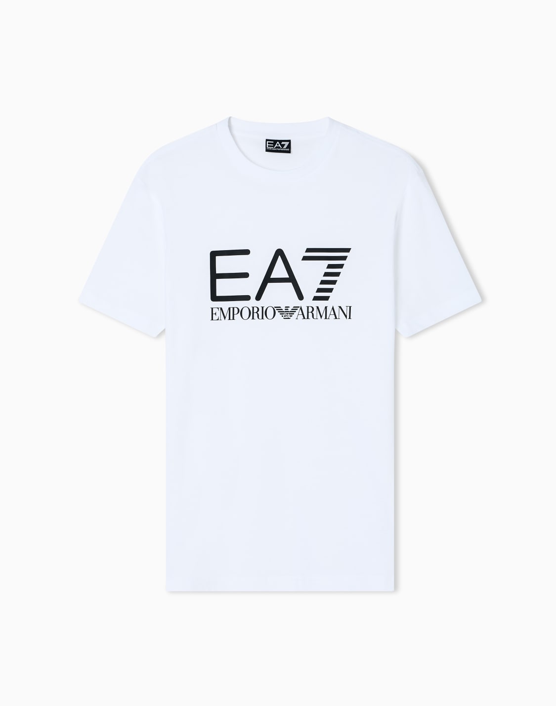 レギュラフィットtシャツ-ホワイト--ea7