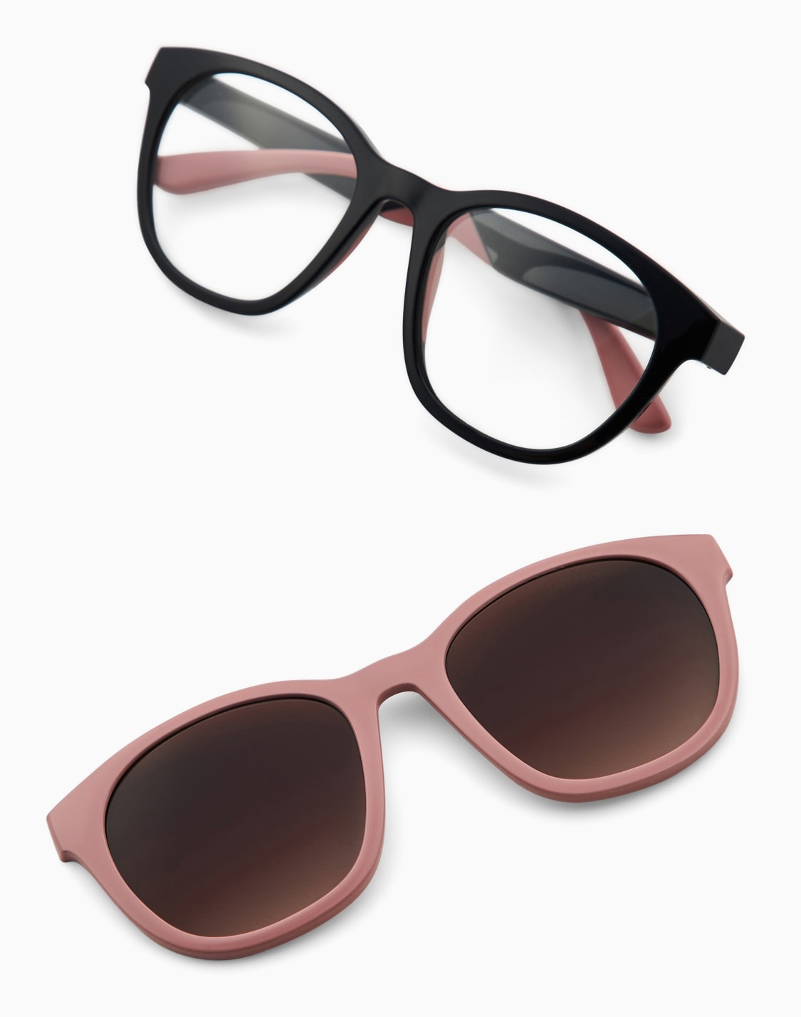 panto-shaped-junior-sunglasses-with-clip-on-lenses-black--emporio-armani