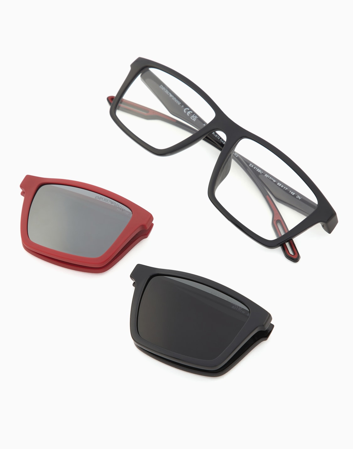 サングラス-ブラック--emporio-armani