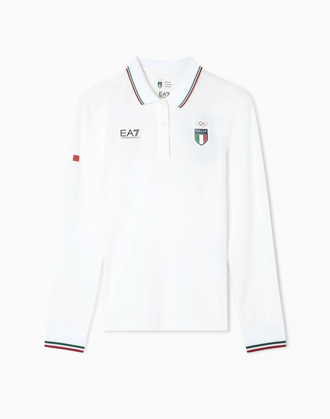 long-sleeved-polo-shirt-in-stretch-jersey-white--ea7