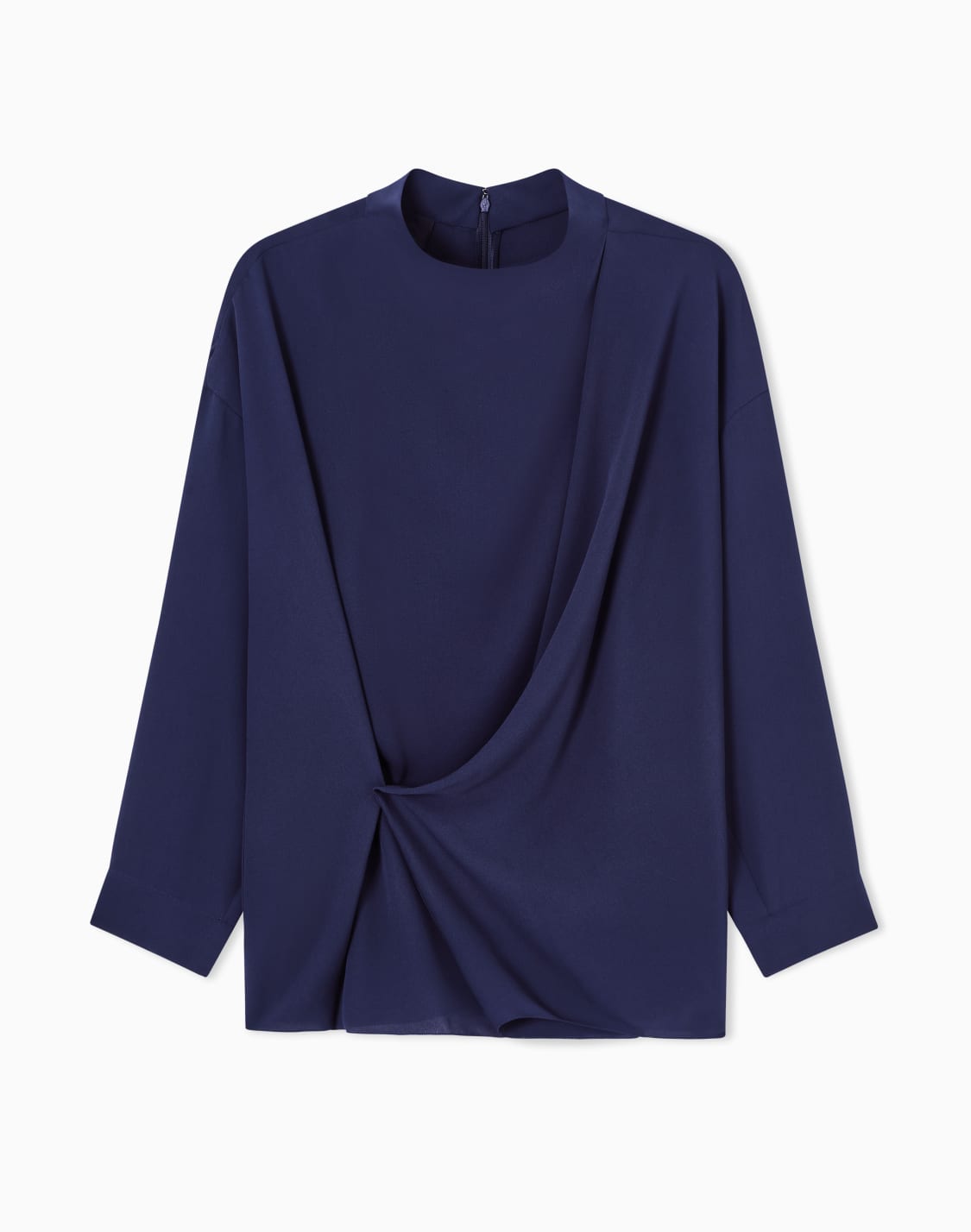 asv-triple-silk-georgette-blouse-bleu--giorgio-armani