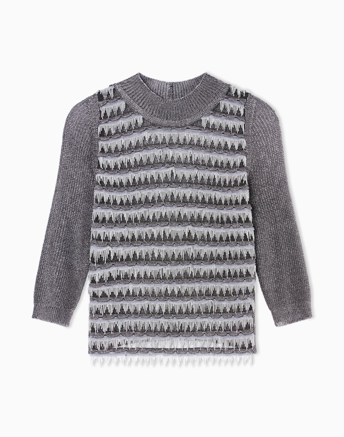 maglia-in-viscosa-e-maglia-metallica-grigio--giorgio-armani