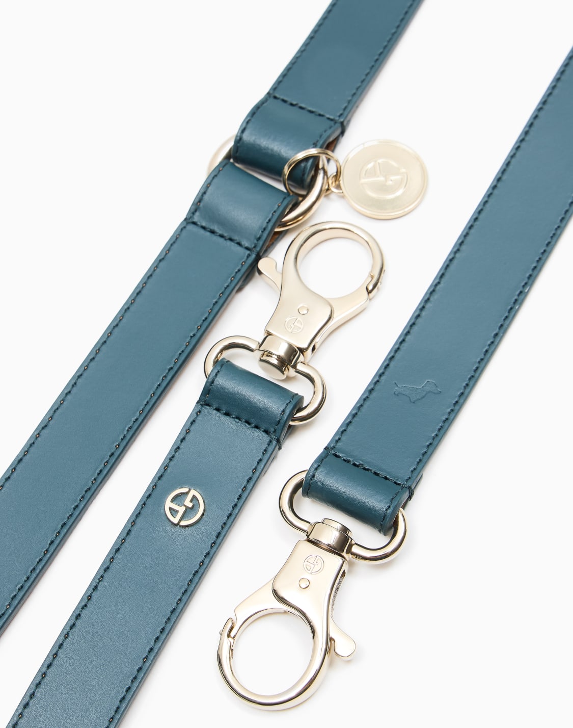 laisse-en-cuir-poldo-x-giorgio-armani-bleu--giorgio-armani