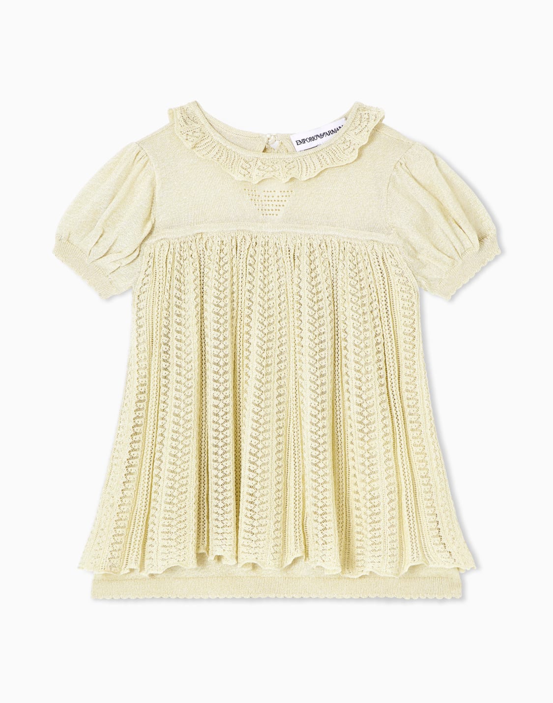 드레스-화이트--emporio-armani