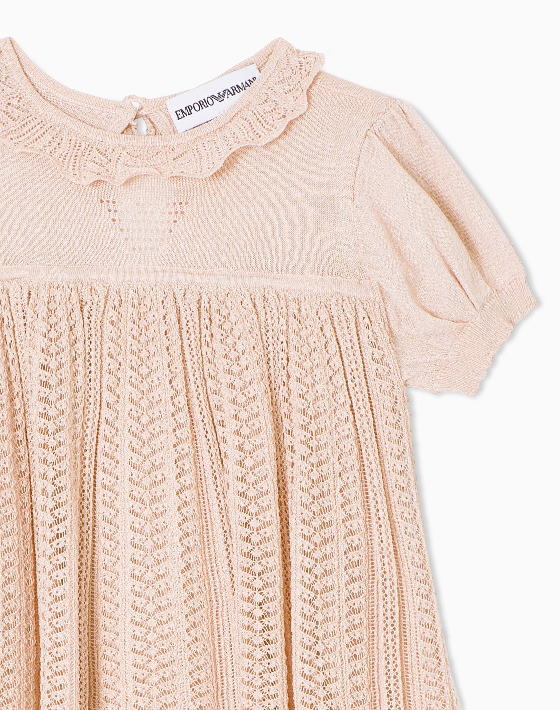 드레스-핑크--emporio-armani