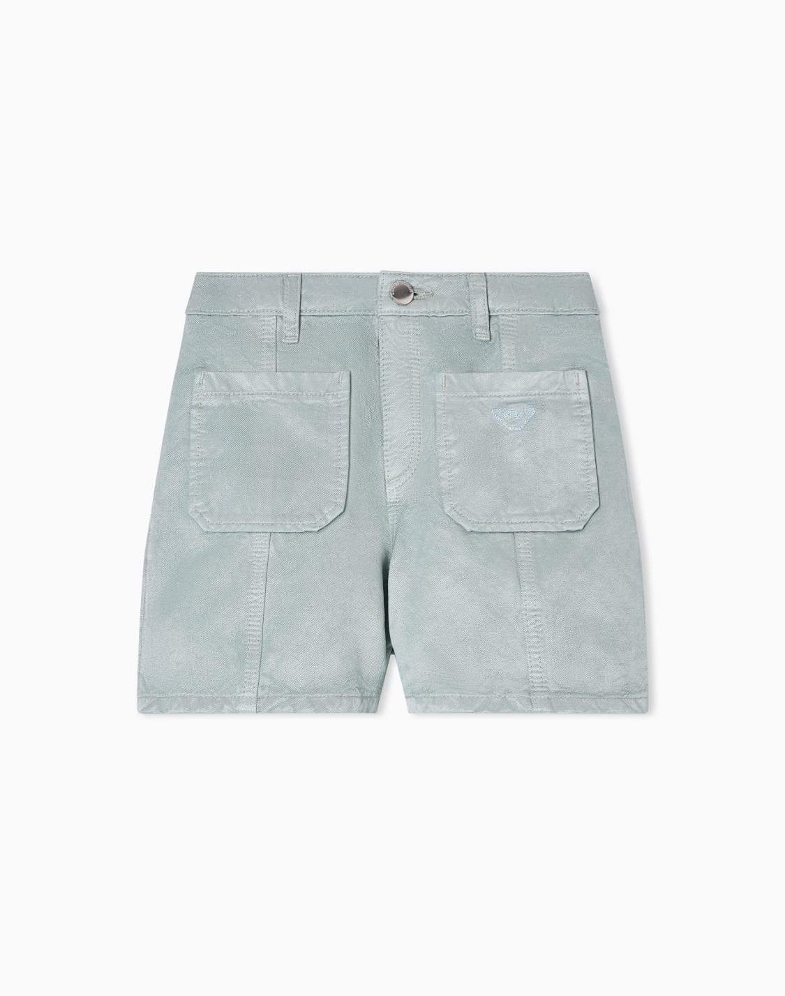 short-en-serg-de-lin-mlang-brillant-bleu-clair--emporio-armani