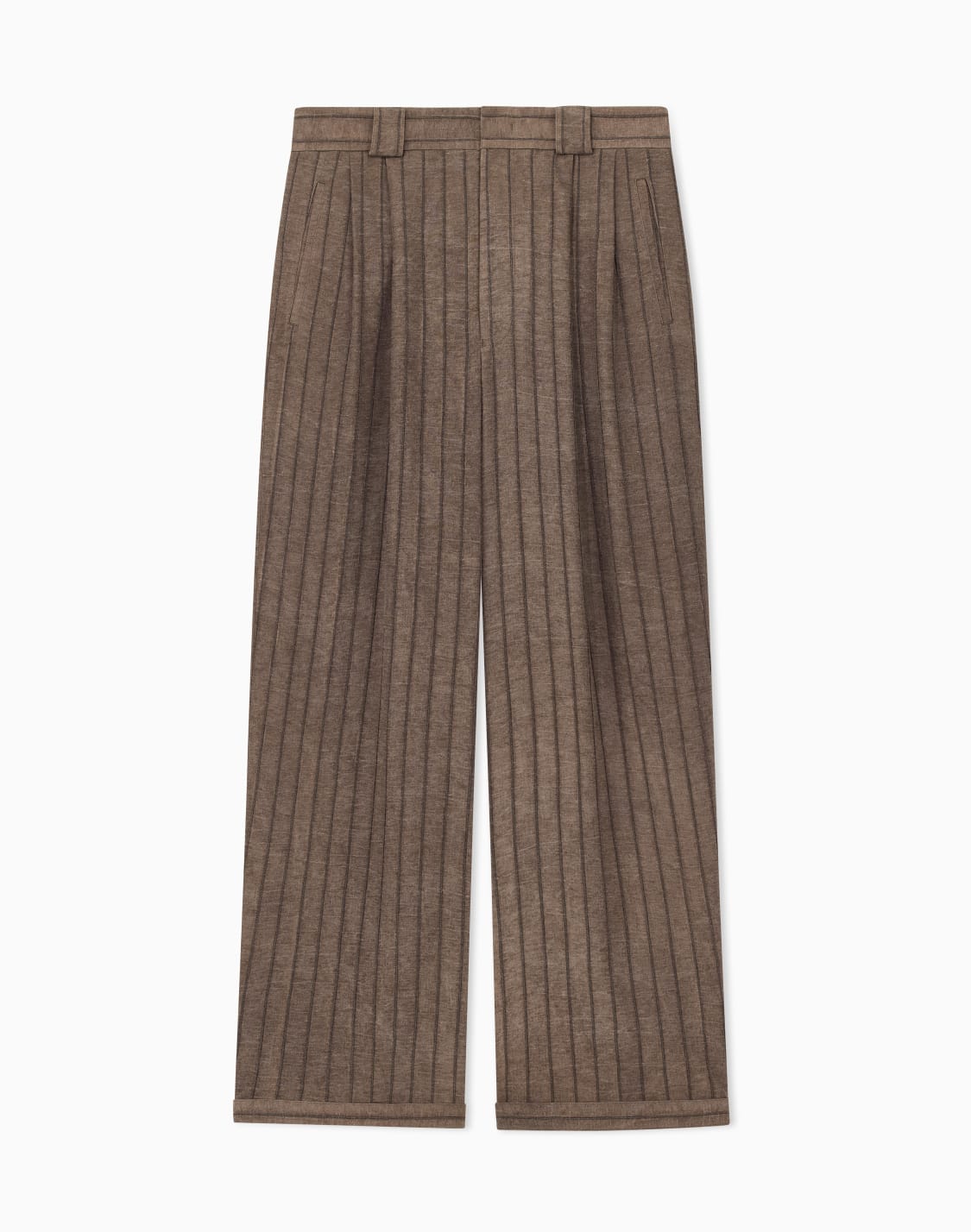 trousers-in-cold-dyed-cannet-fabric-brown--emporio-armani