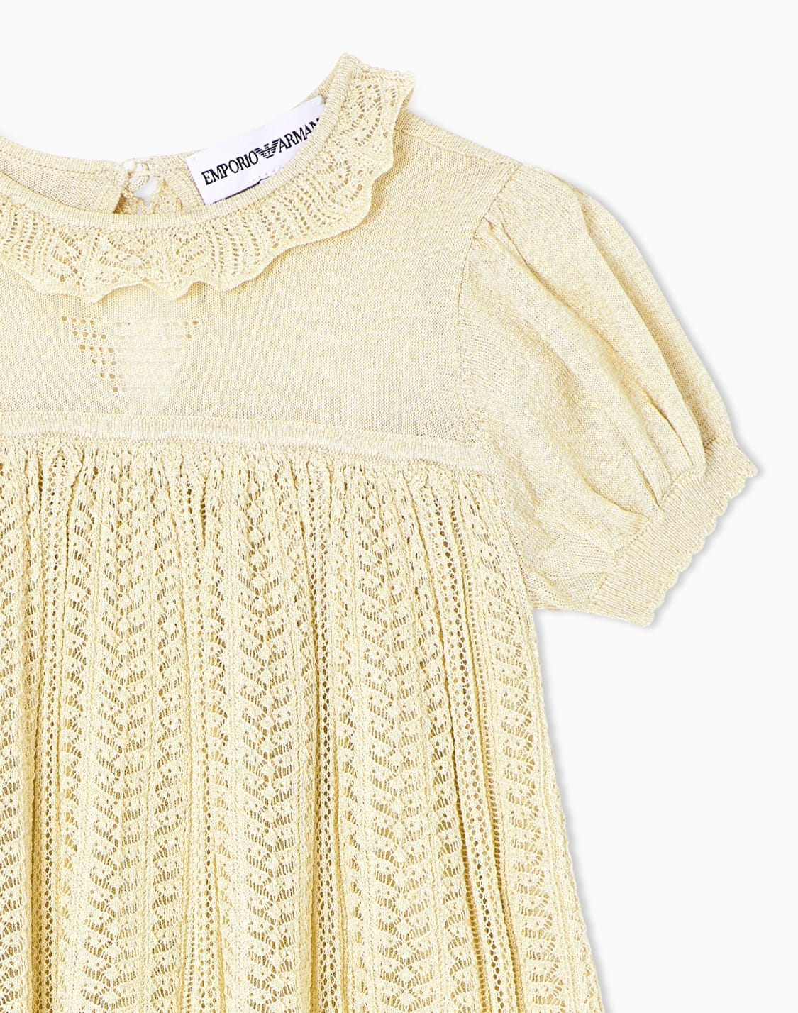 드레스-화이트--emporio-armani