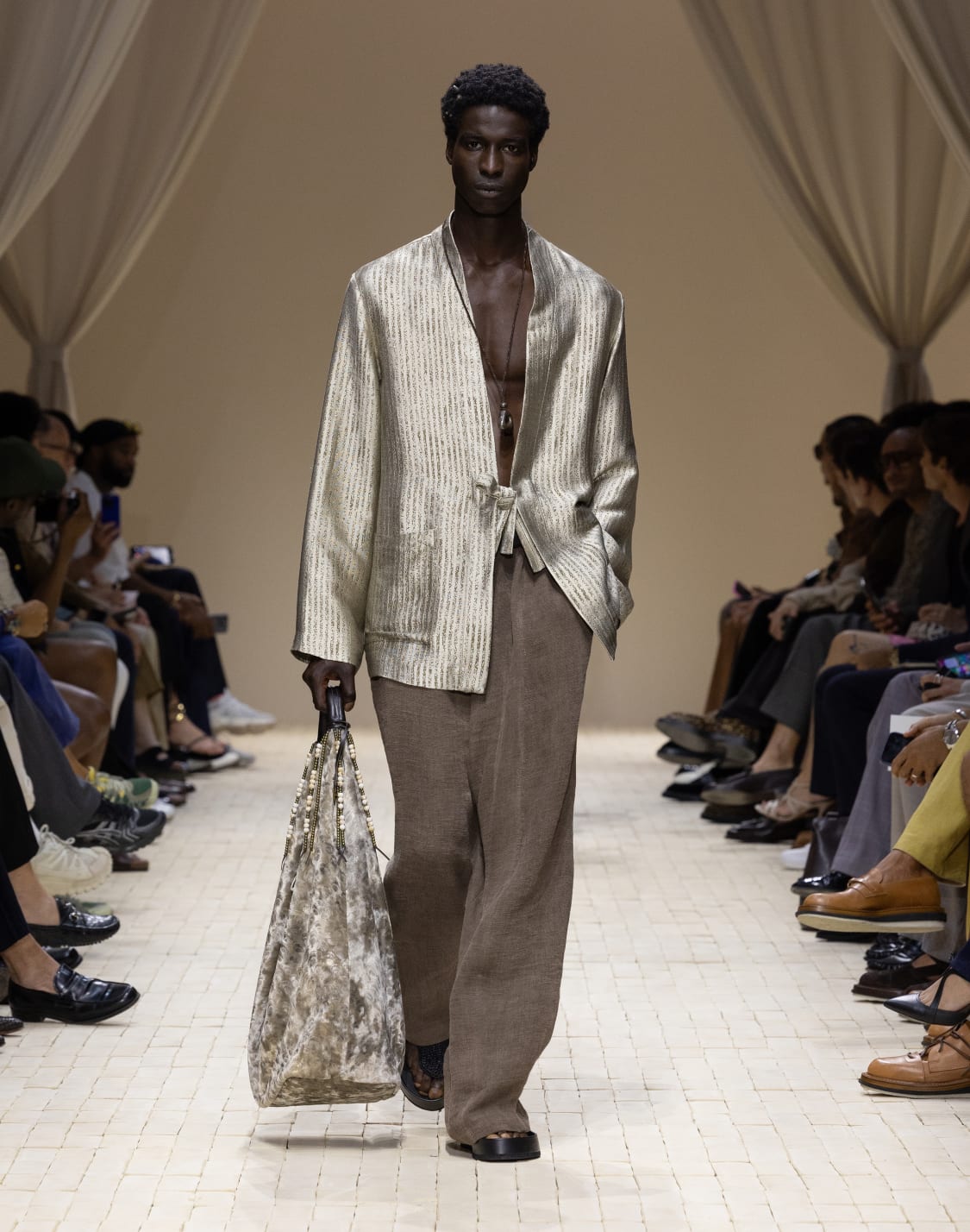 kimono-jacket-in-fluid-jacquard-fabric-beige--emporio-armani