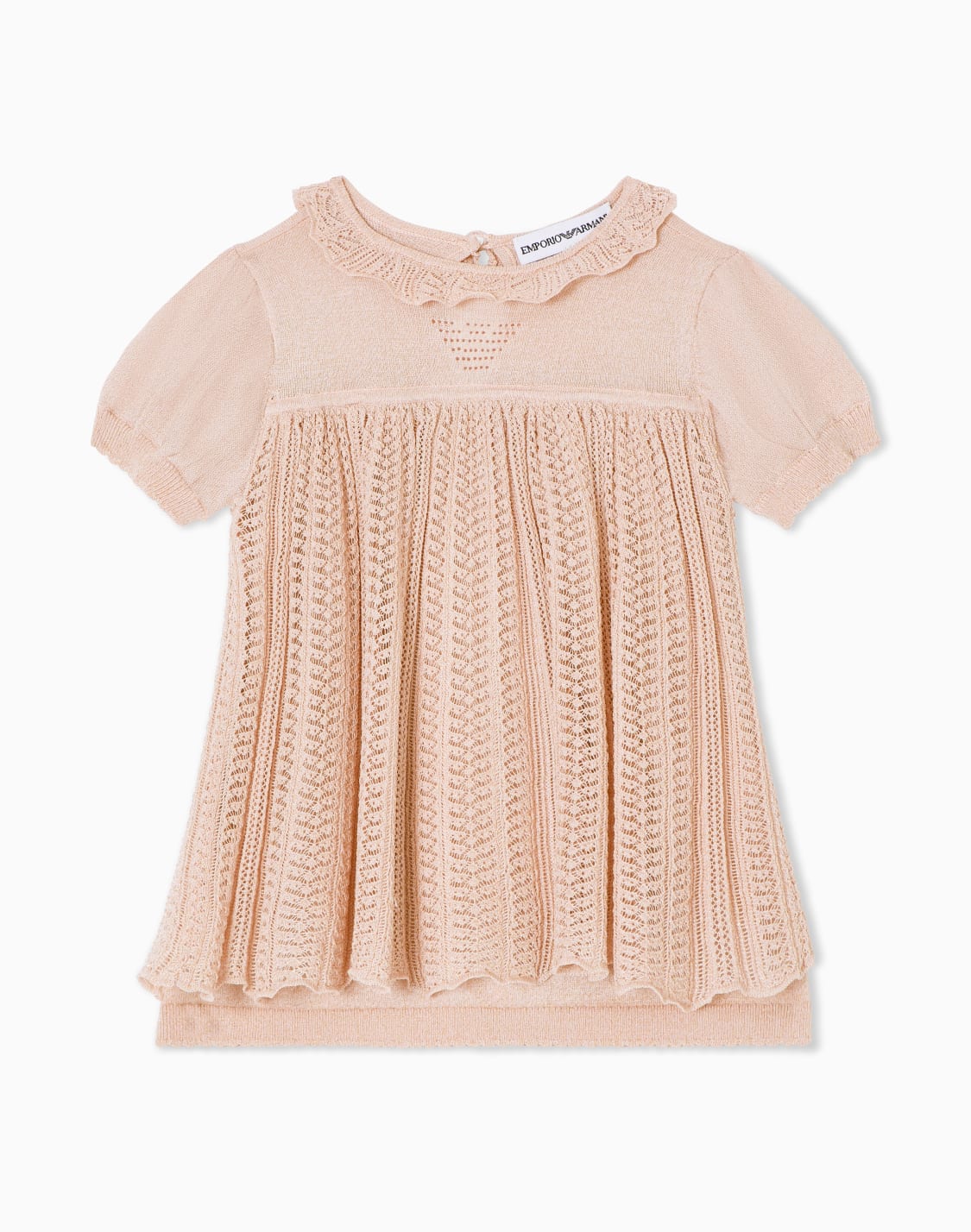 드레스-핑크--emporio-armani