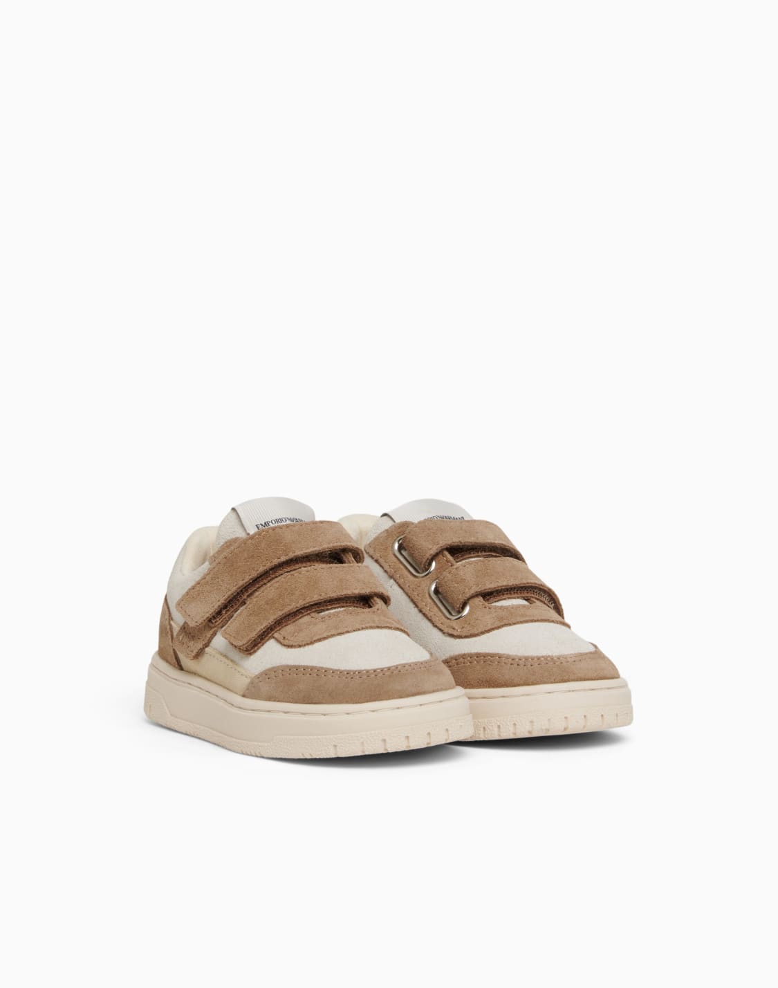 suede-sneakers-with-strap-베이지--emporio-armani