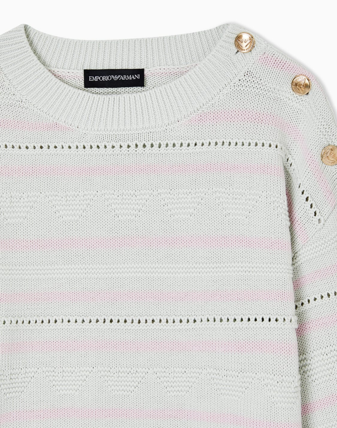 striped-jumper-with-jacquard-eagle-motif-patterned--emporio-armani