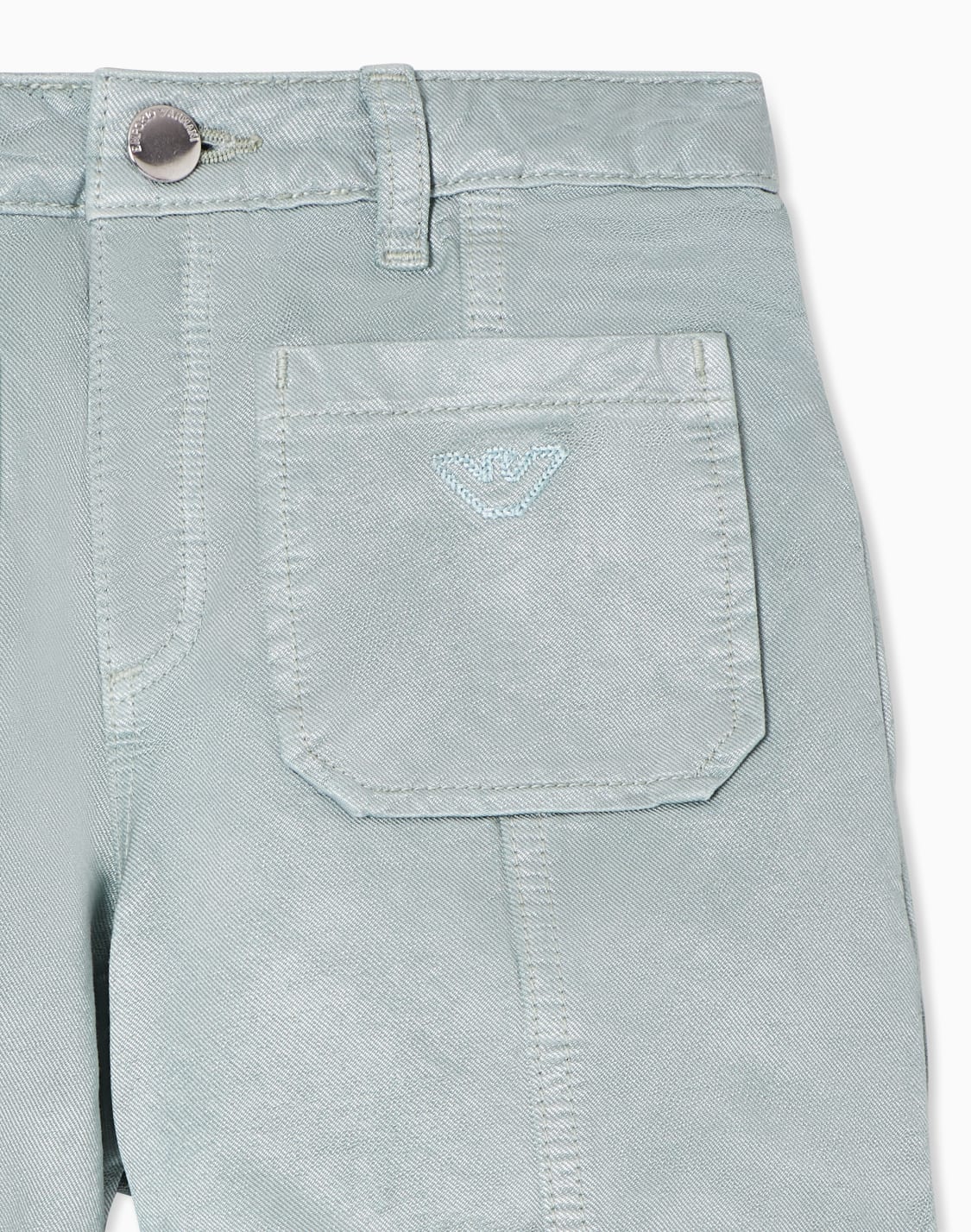 short-en-serg-de-lin-mlang-brillant-bleu-clair--emporio-armani