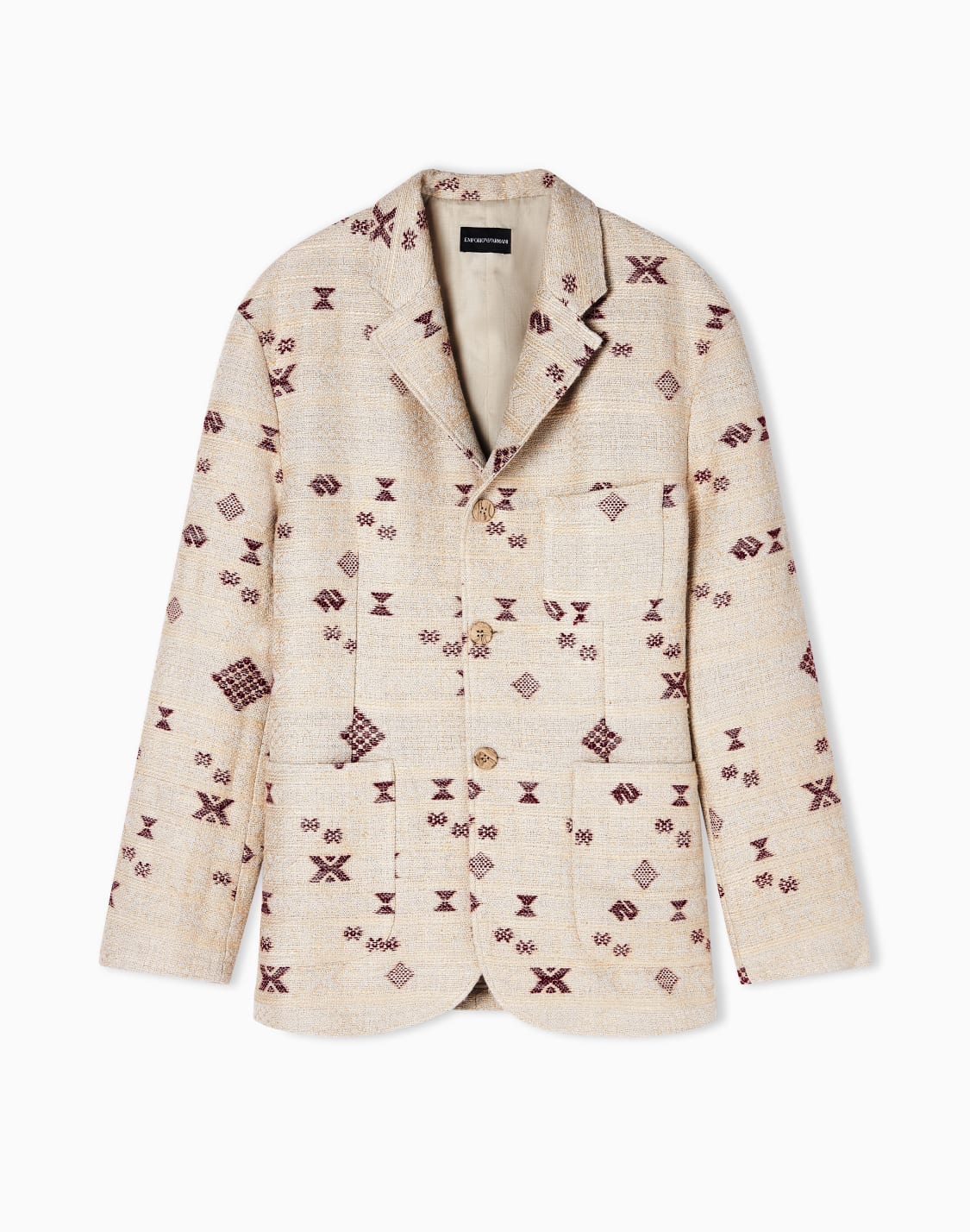 single-breasted-blazer-in-jacquard-fil-coup-canvas-with-ikat-motif-beige--emporio-armani