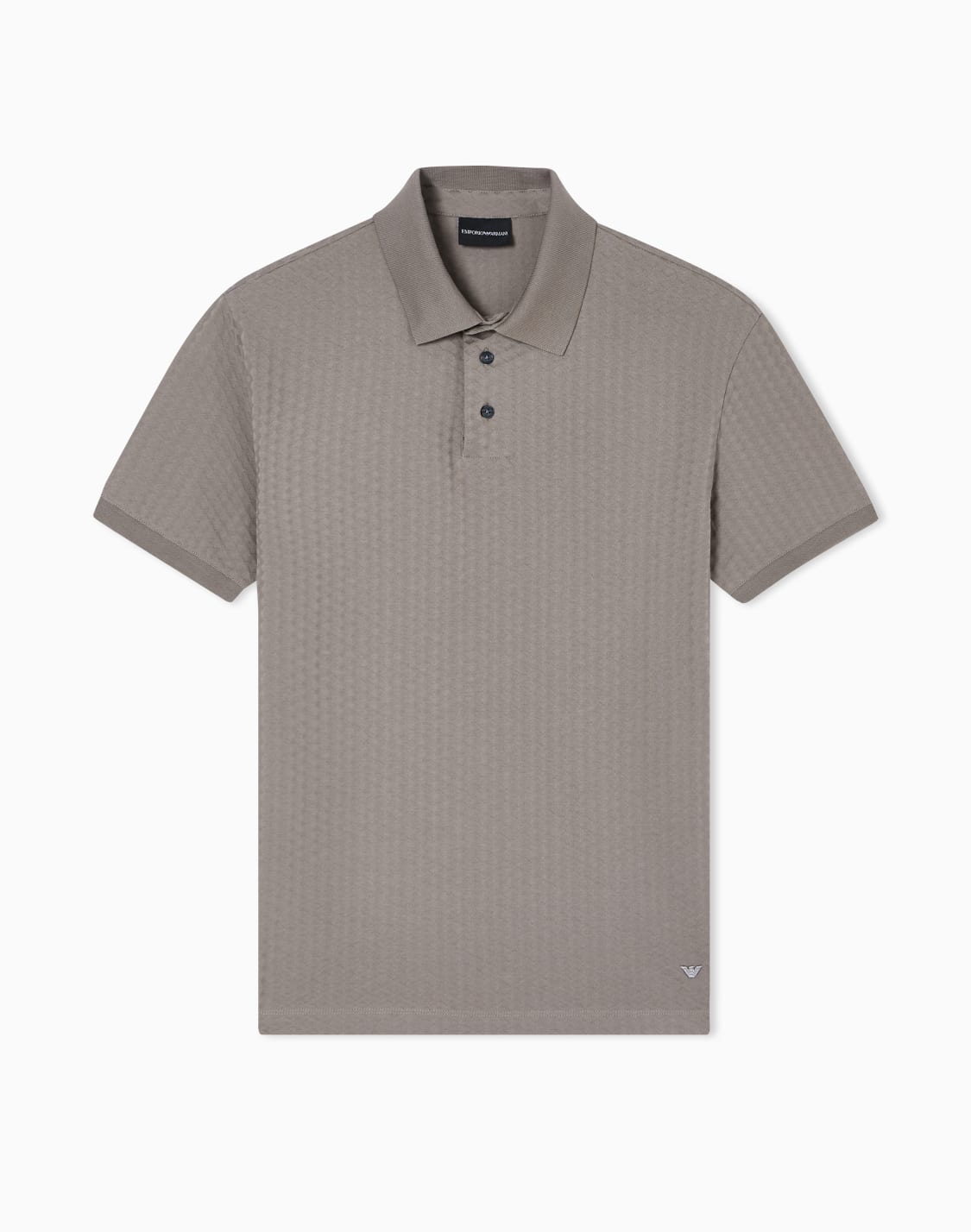 polo-de-punto-jacquard-beige--emporio-armani