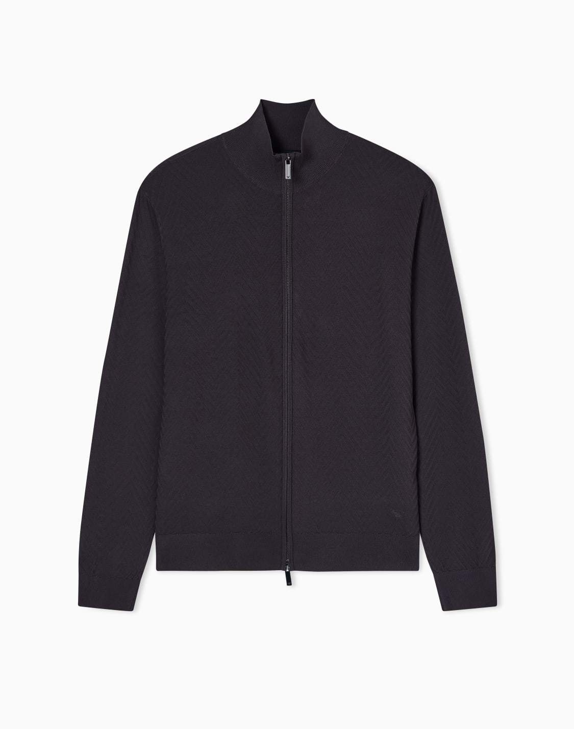 crdigan-de-punto-chevrn-en-mezcla-de-viscosa-con-cremallera-completa-icon-asv-gris--emporio-armani