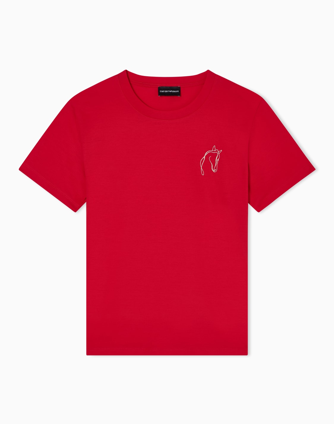 lunar-new-year-slim-fit-jersey-t-shirt-with-rhinestone-outline-red--emporio-armani