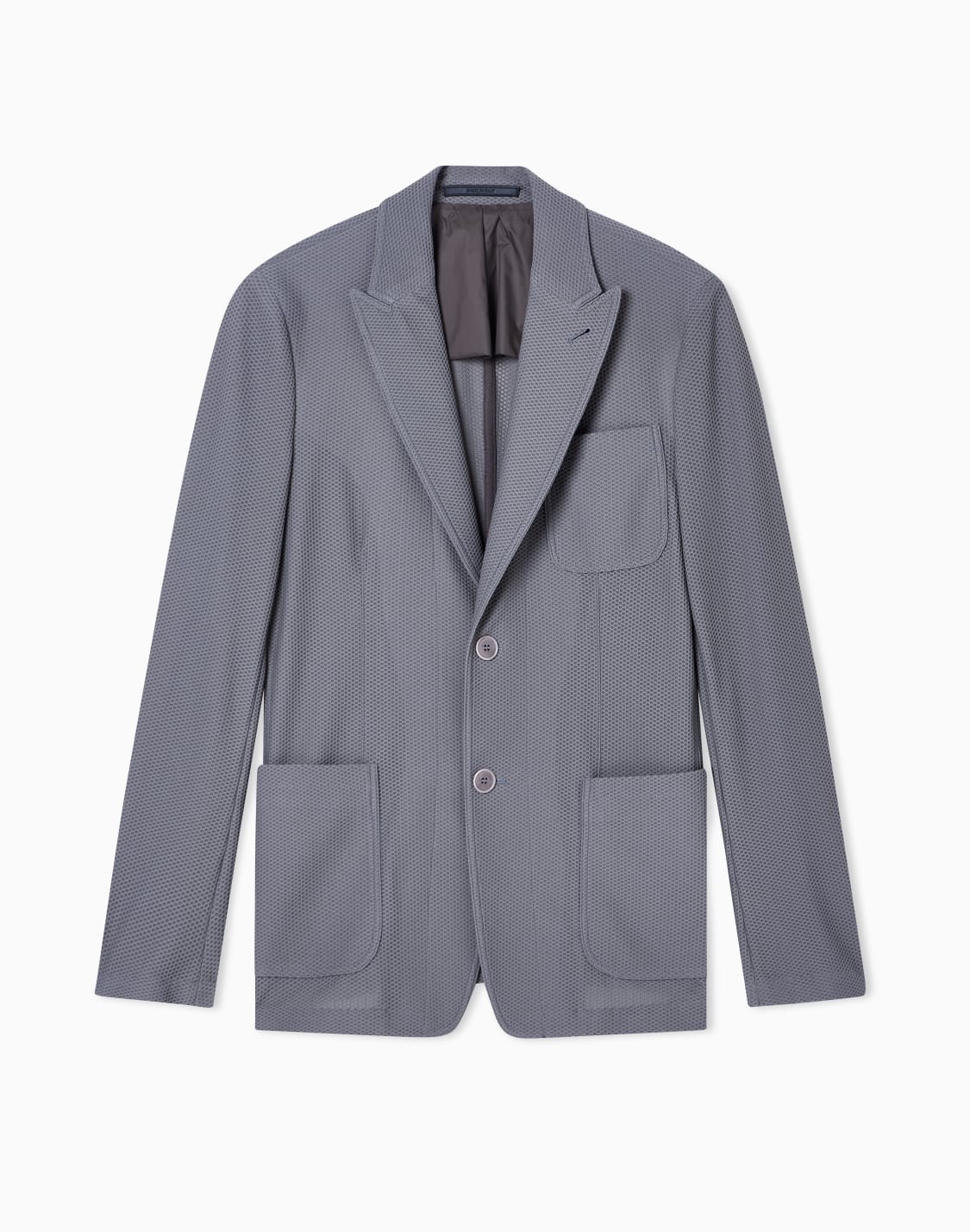 single-breasted-jacket-in-technical-waffle-fabric-grey--giorgio-armani
