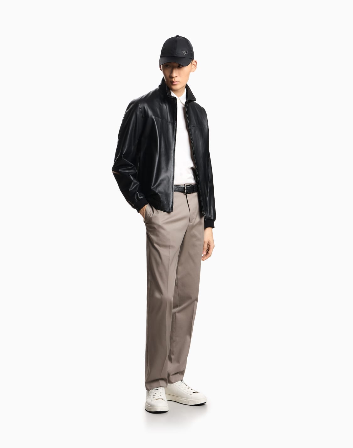 pantalones-chinos-de-algodn-cmodo-gris--emporio-armani