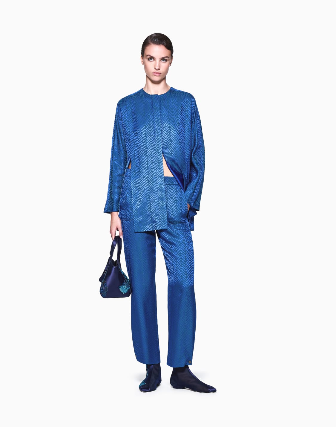 blazer-aus-jacquard-viskose-mit-chevron-motiv-blau--giorgio-armani