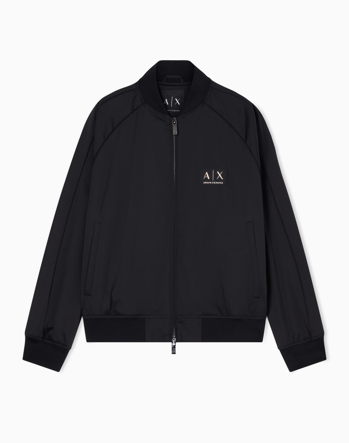 cotton-blouson-noir--armani-exchange