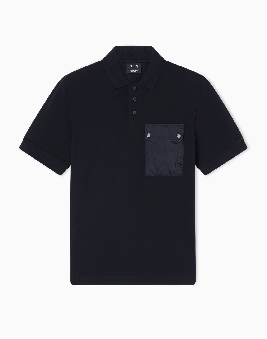 cotton-polo-shirt-schwarz--armani-exchange