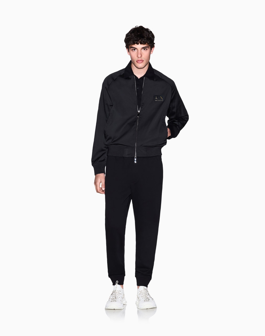 french-terry-cotton-joggers-noir--armani-exchange