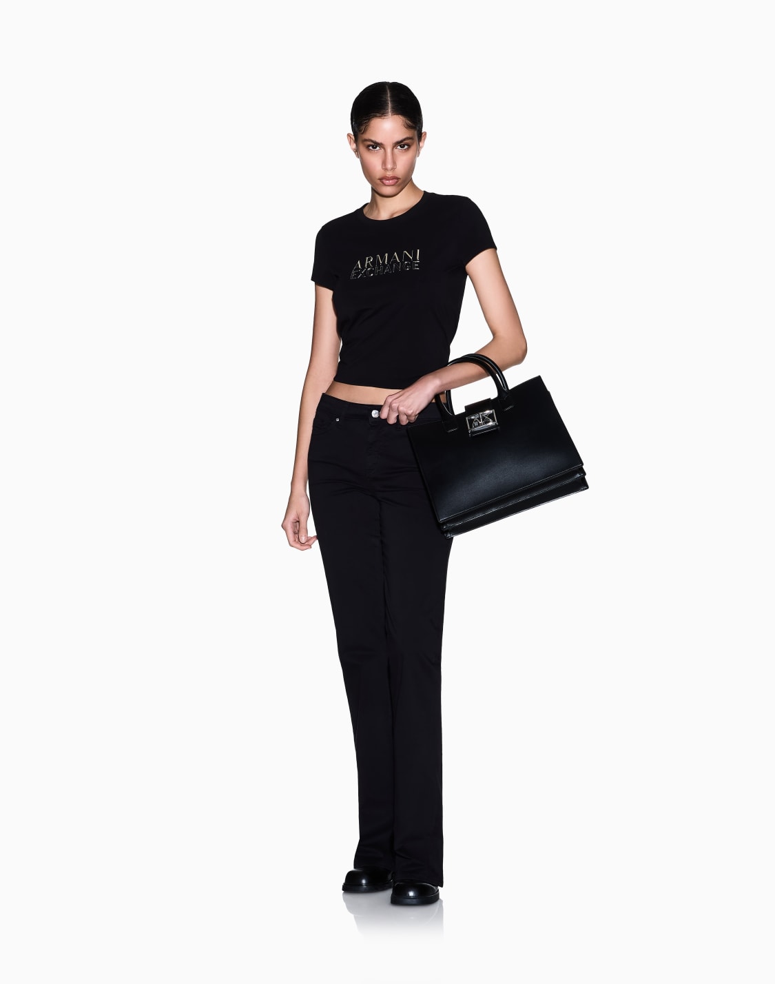 flared-jeans-in-cotone-nero--armani-exchange