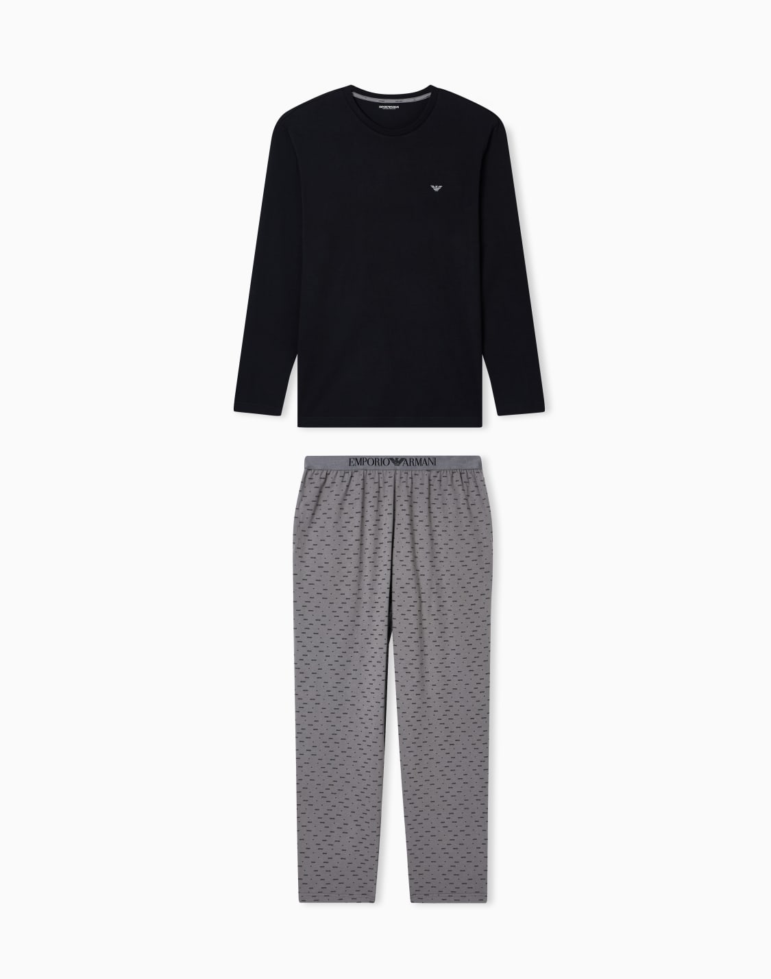 pijamas-gris--emporio-armani