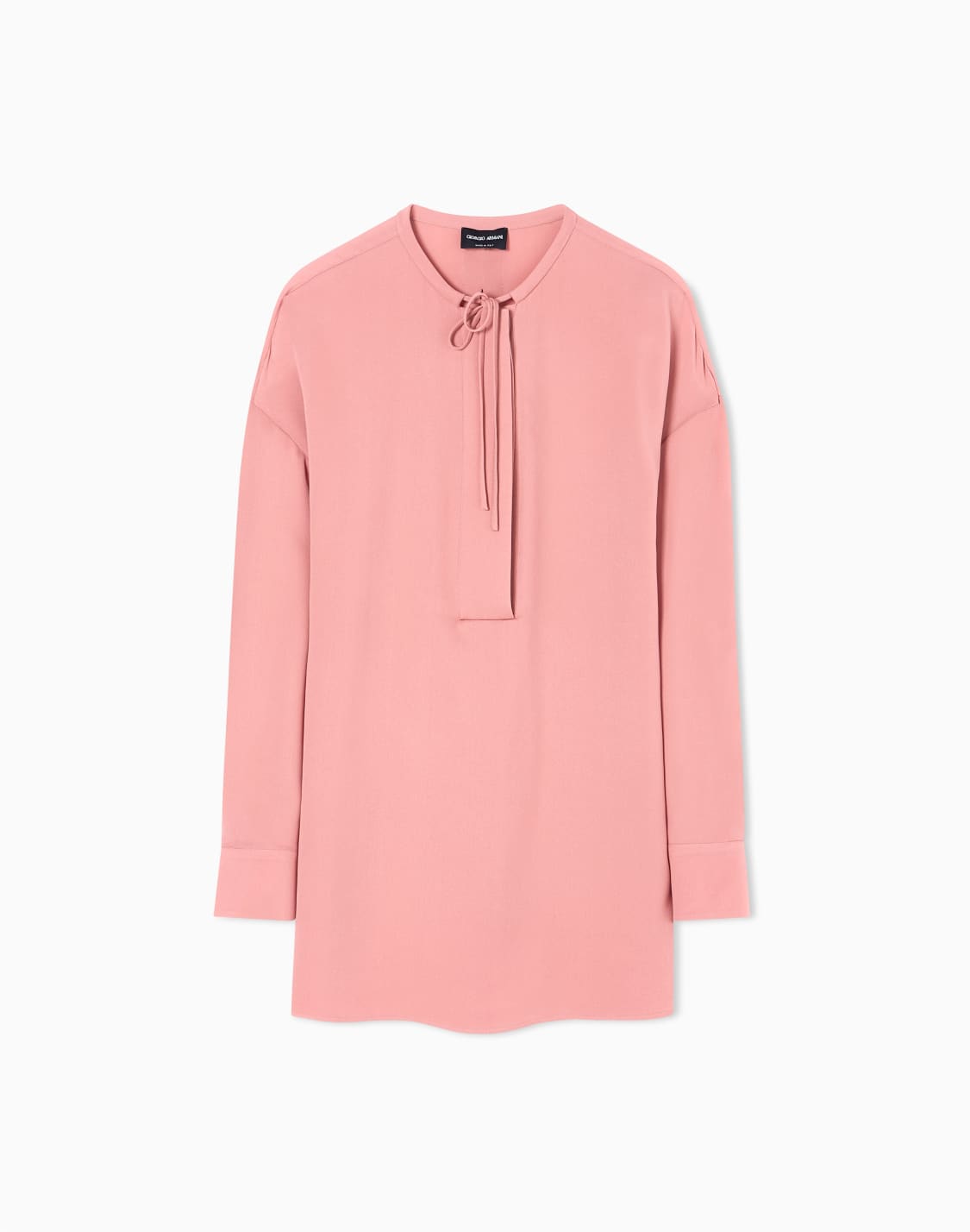 blouse-in-triple-silk-georgette-orange--giorgio-armani