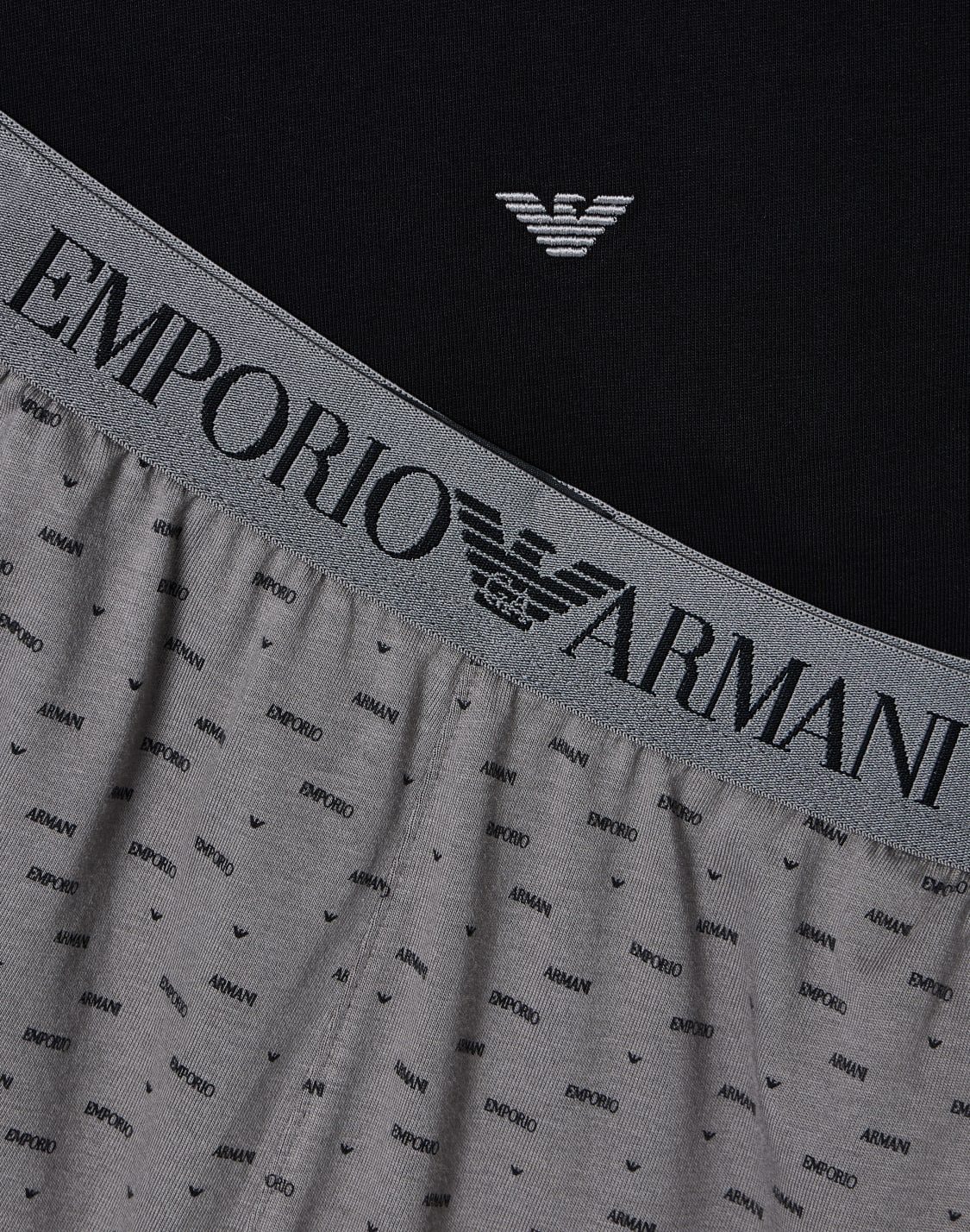pijamas-gris--emporio-armani