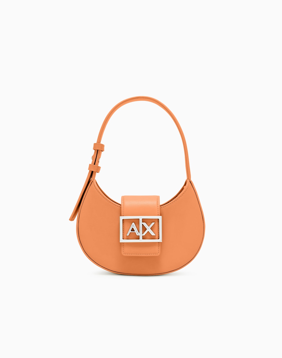 axロゴ-ホボミニバッグ-オレンジ--armani-exchange