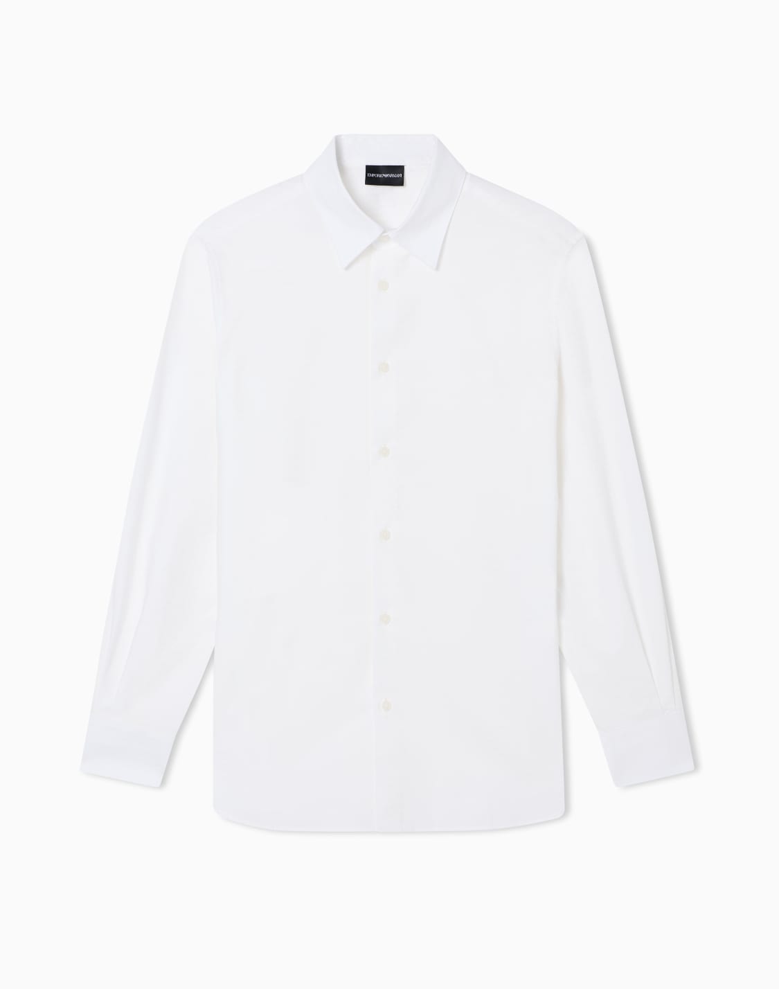 hemd-aus-jacquard-stoff-mit-allover-schriftzug-wei--emporio-armani