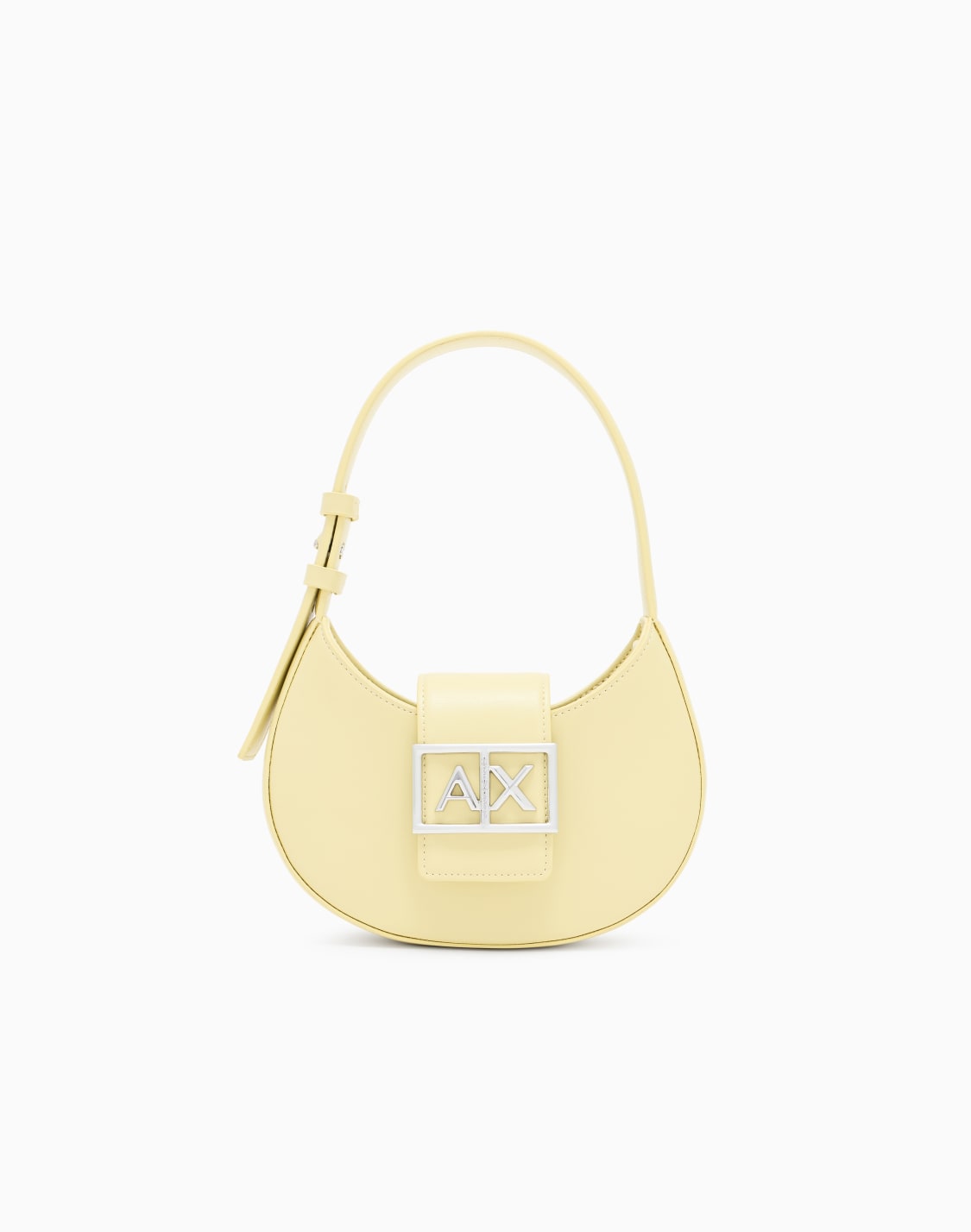 axロゴ-ホボミニバッグ-イエロ--armani-exchange