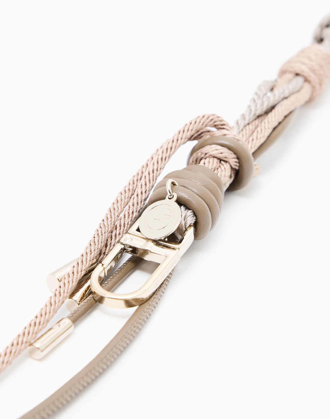 llavero-de-cuerda-y-piel-marrn--giorgio-armani