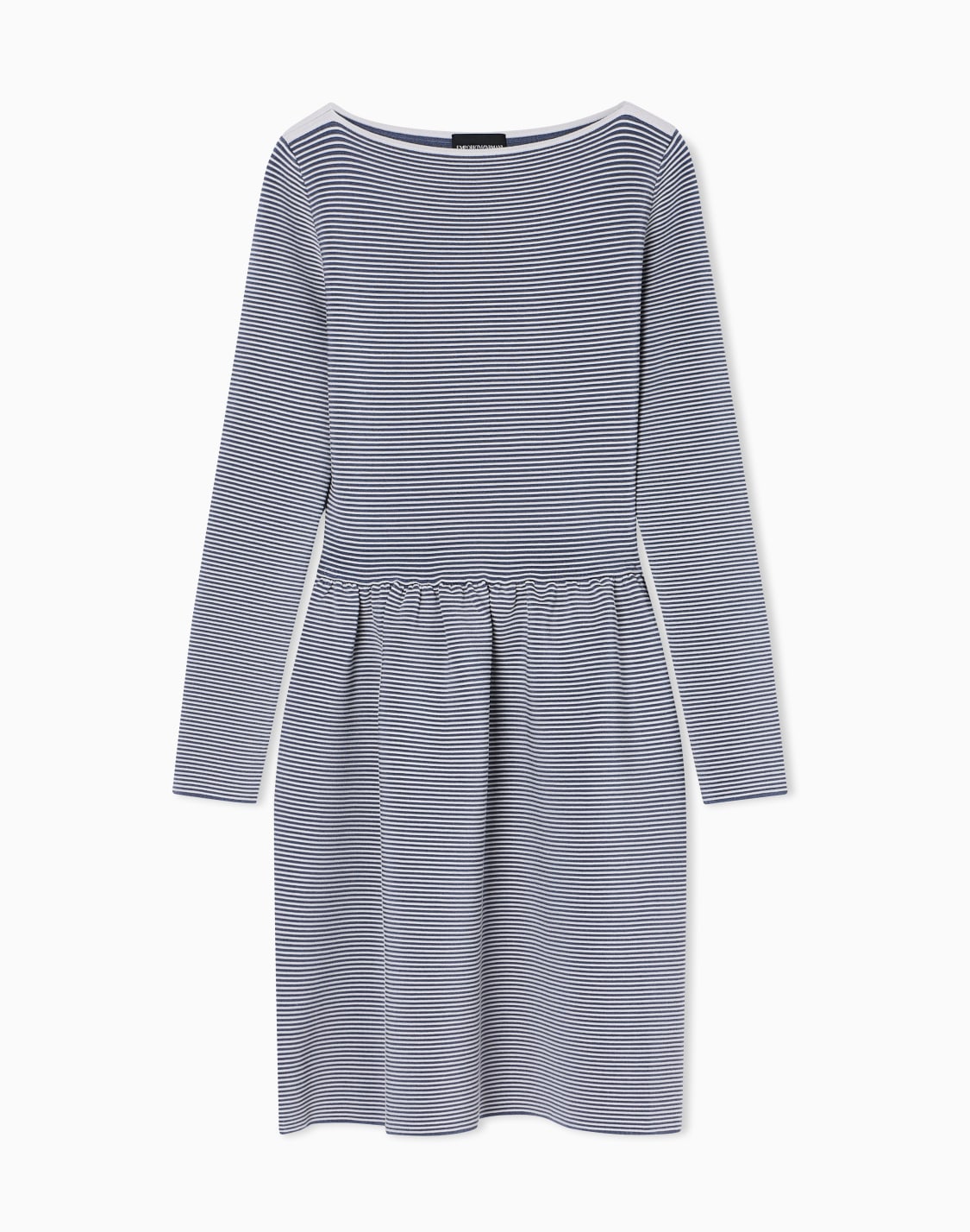 asv-ボトネックドレス-オットマンファブリック-グレ--emporio-armani