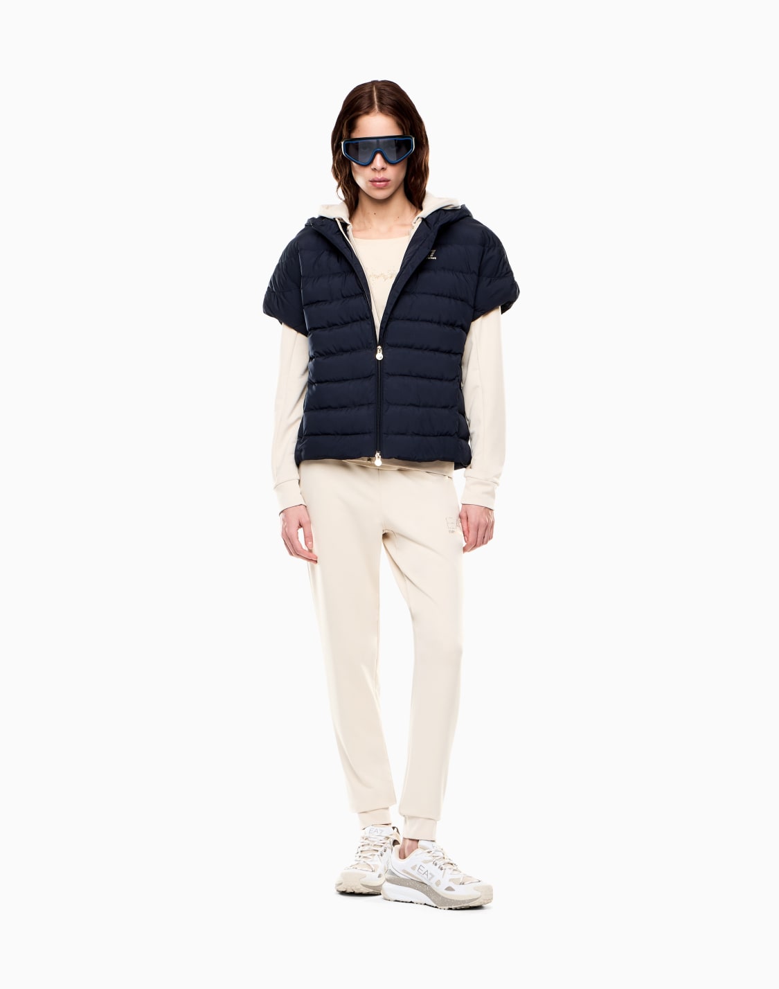 survtement-evolution-en-jersey-de-mlange-de-viscose-stretch-beige--ea7