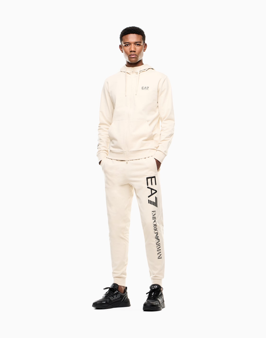 logo-series-hooded-cotton-sweatshirt-beige--ea7