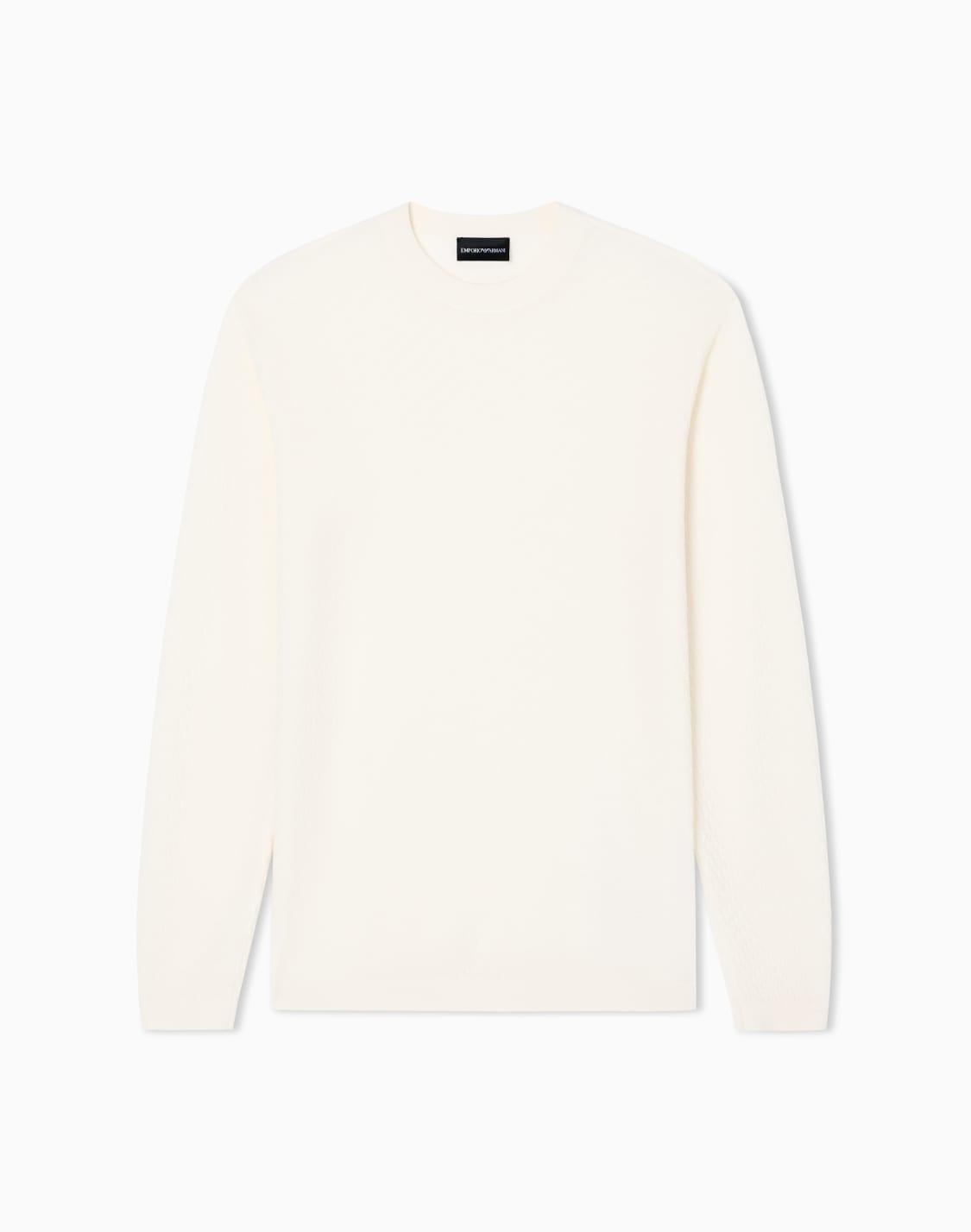virgin-wool-jumper-with-a-check-motif-beige--emporio-armani