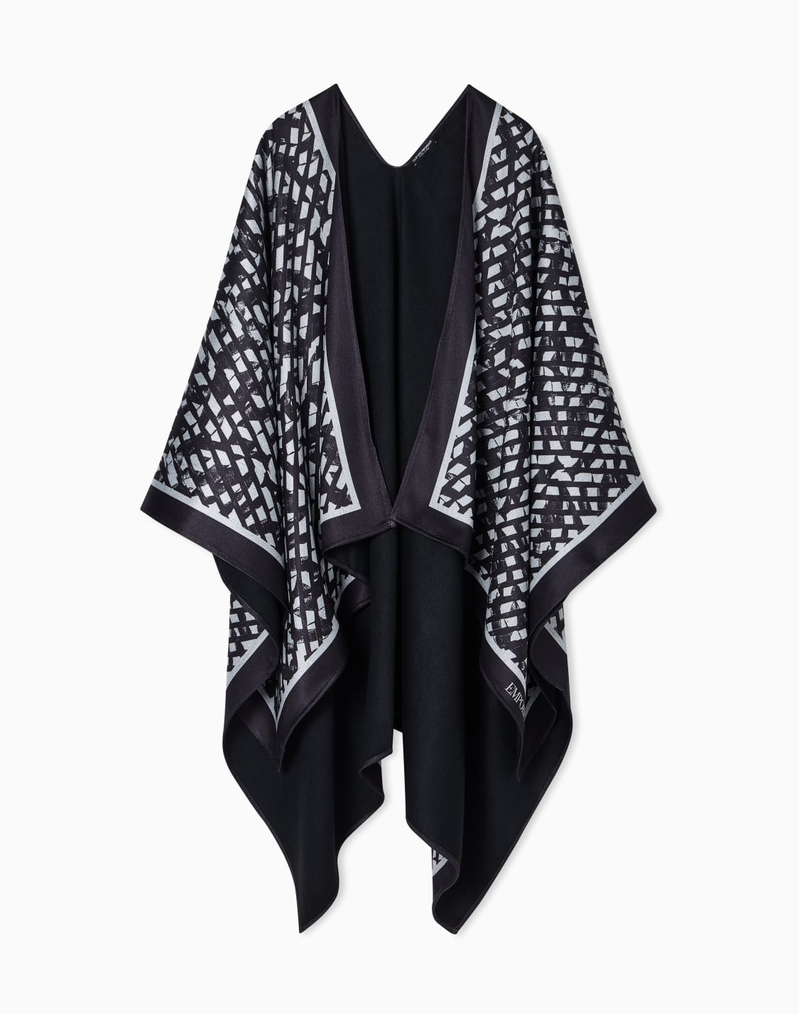 double-sided-jacquard-fabric-cape-black--emporio-armani