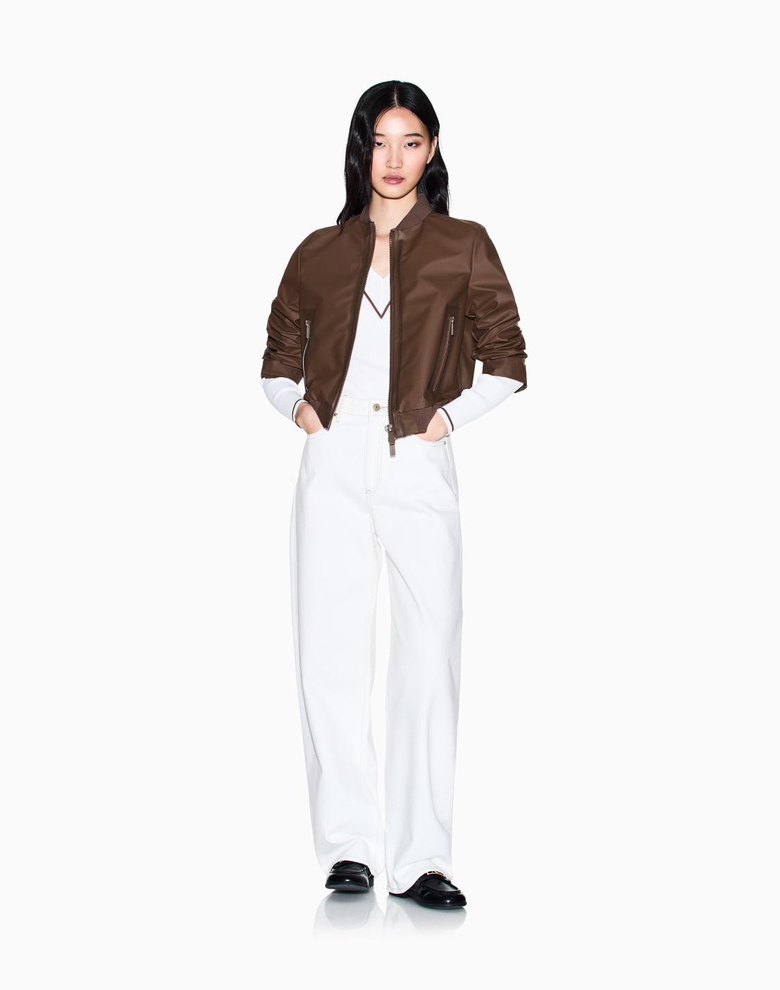 jumpers-in-technical-fabric-white--armani-exchange