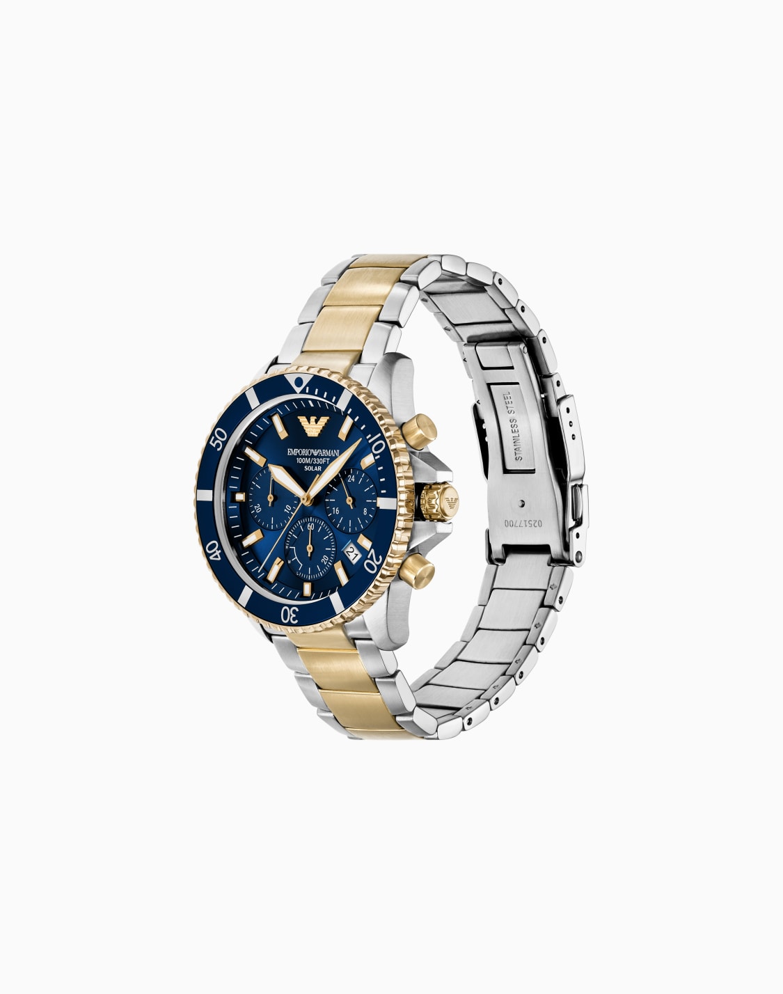 ワルドエクスプロラ-ソラパワ-クロノグラフウォッチ-ツトン-ステンレススチル-black--emporio-armani