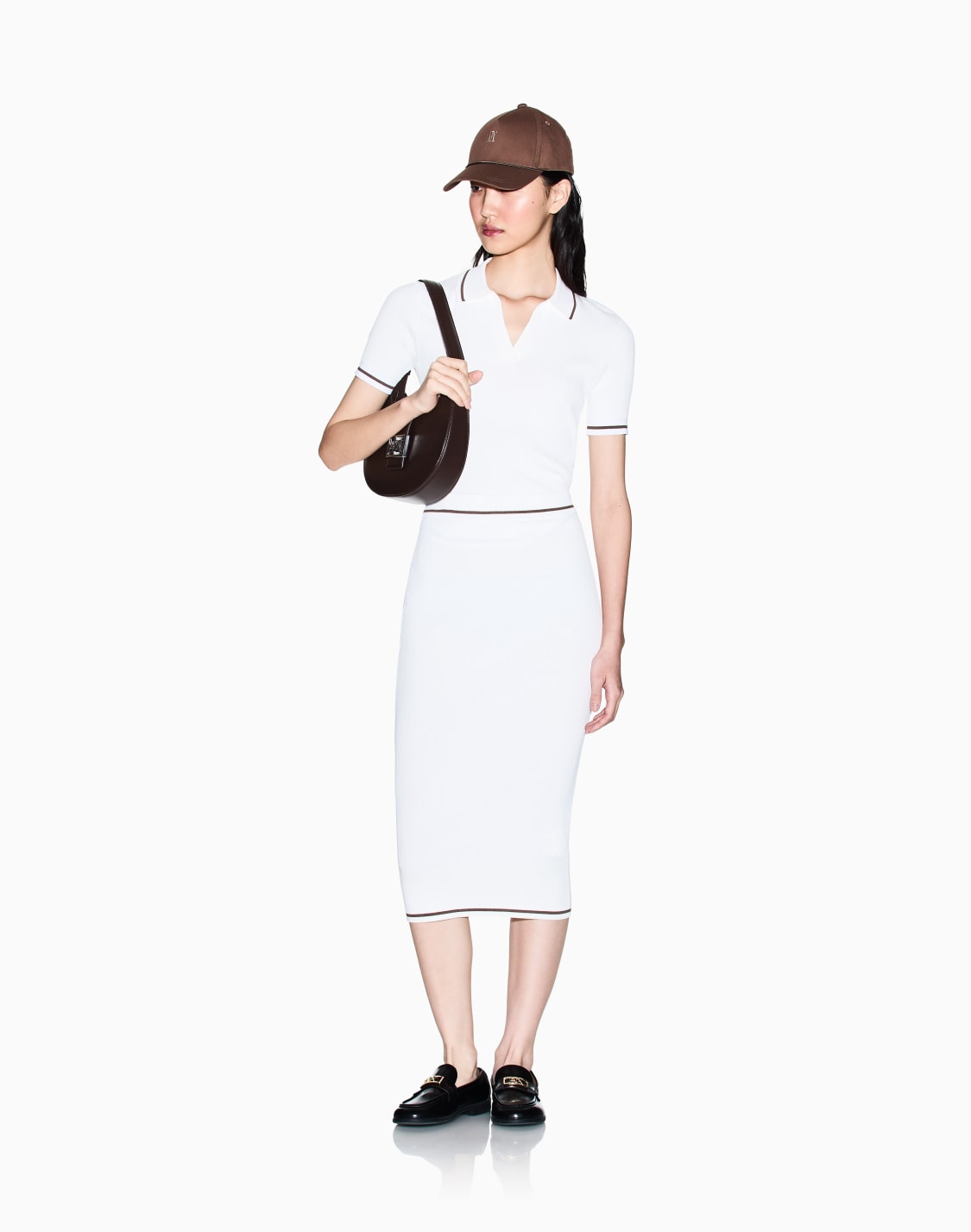 midi-skirt-in-technical-fabric-white--armani-exchange