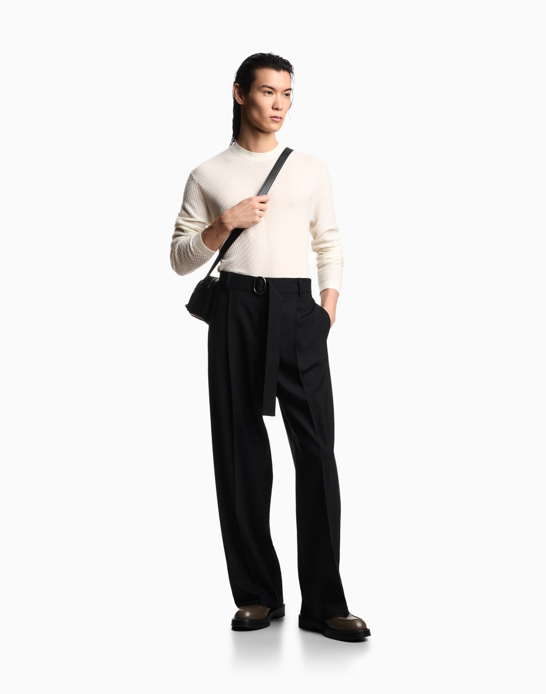 virgin-wool-jumper-with-a-check-motif-beige--emporio-armani