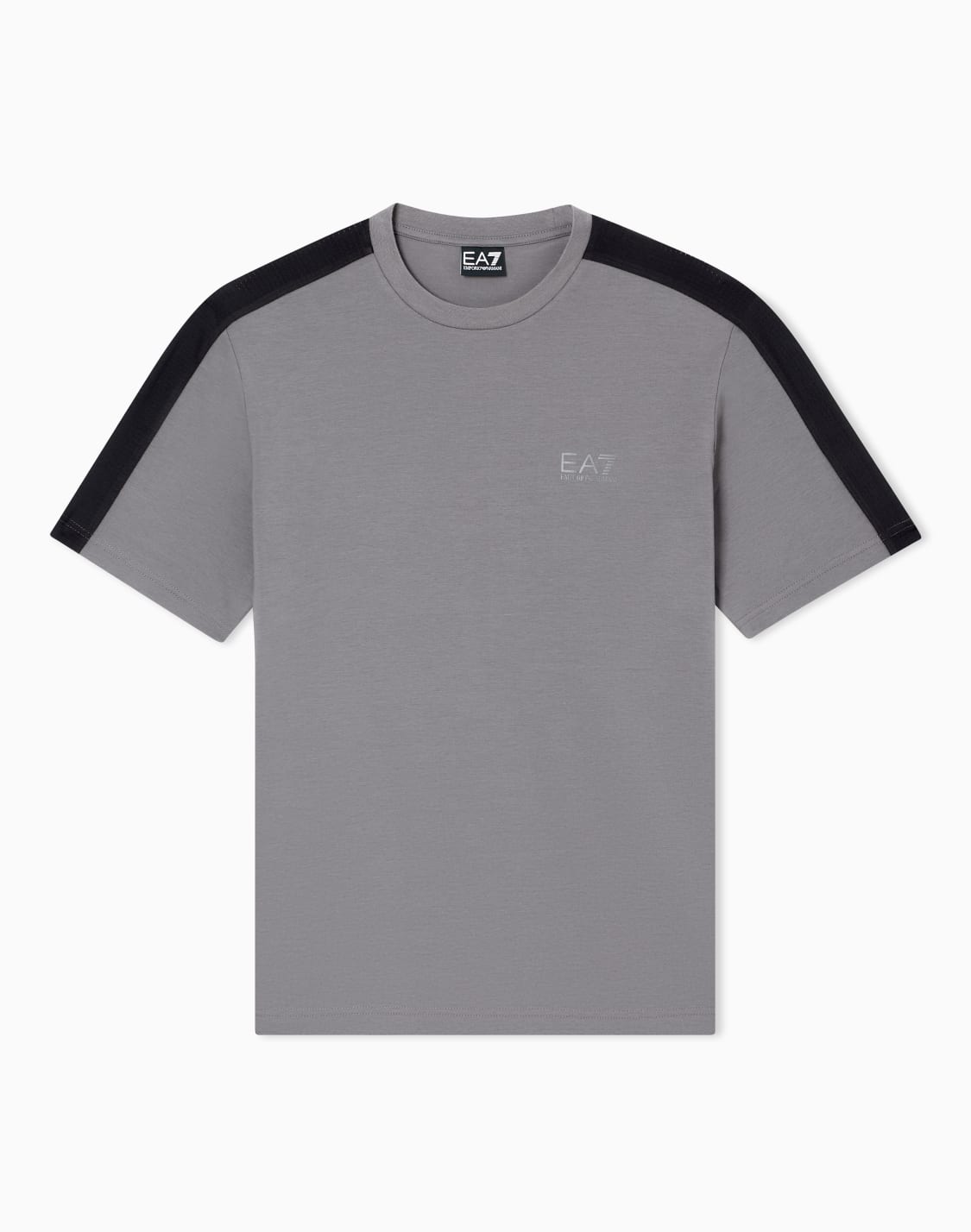 レギュラフィットtシャツ-グレ--ea7