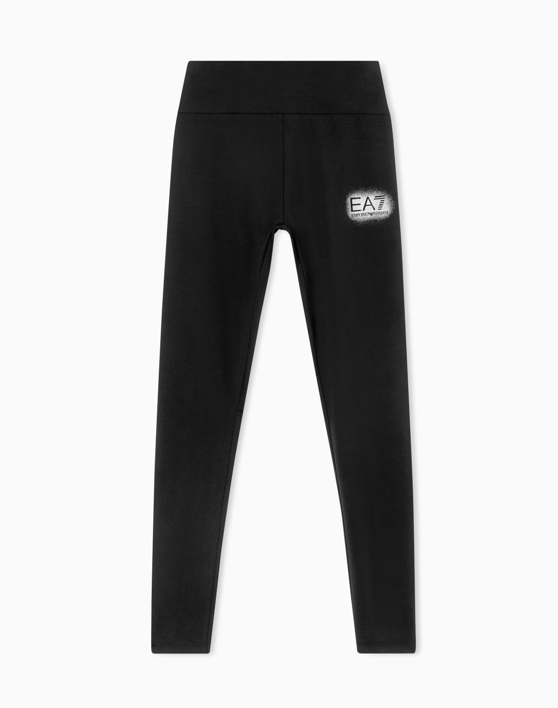 visibility-leggins-aus-stretch-jersey-schwarz--ea7